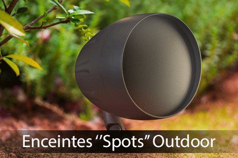 Enceintes Spot ligne 100VTruAudio